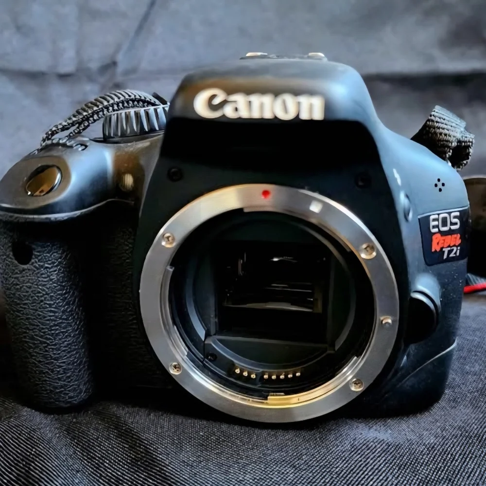 Canon EOS Digital Camera with 2 Lenses And Carrying Case